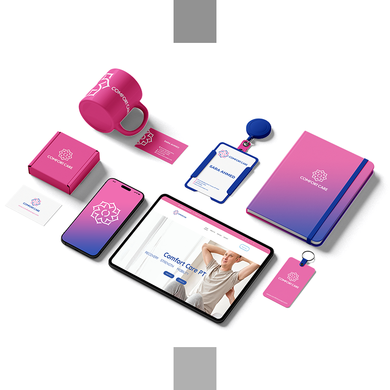 Comfort Care New York Visual Identity